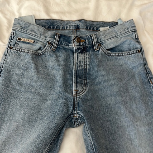 Calvin Klein Jeans Black Lyocell Relaxed Fit Jeans